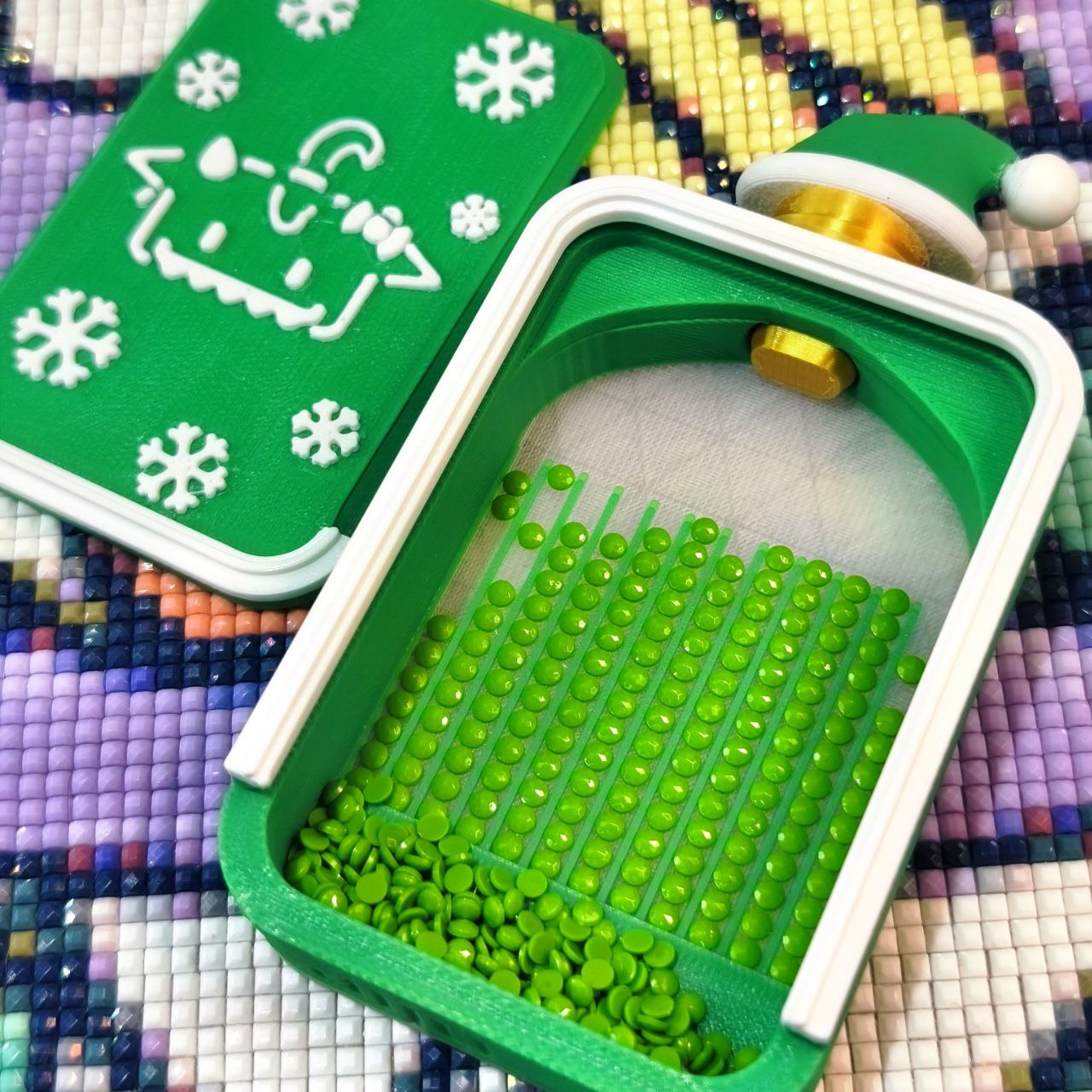 Mini Chest Navidad Verde