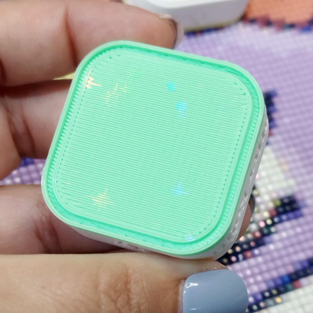 Basic Mini Verde pastel Outlet
