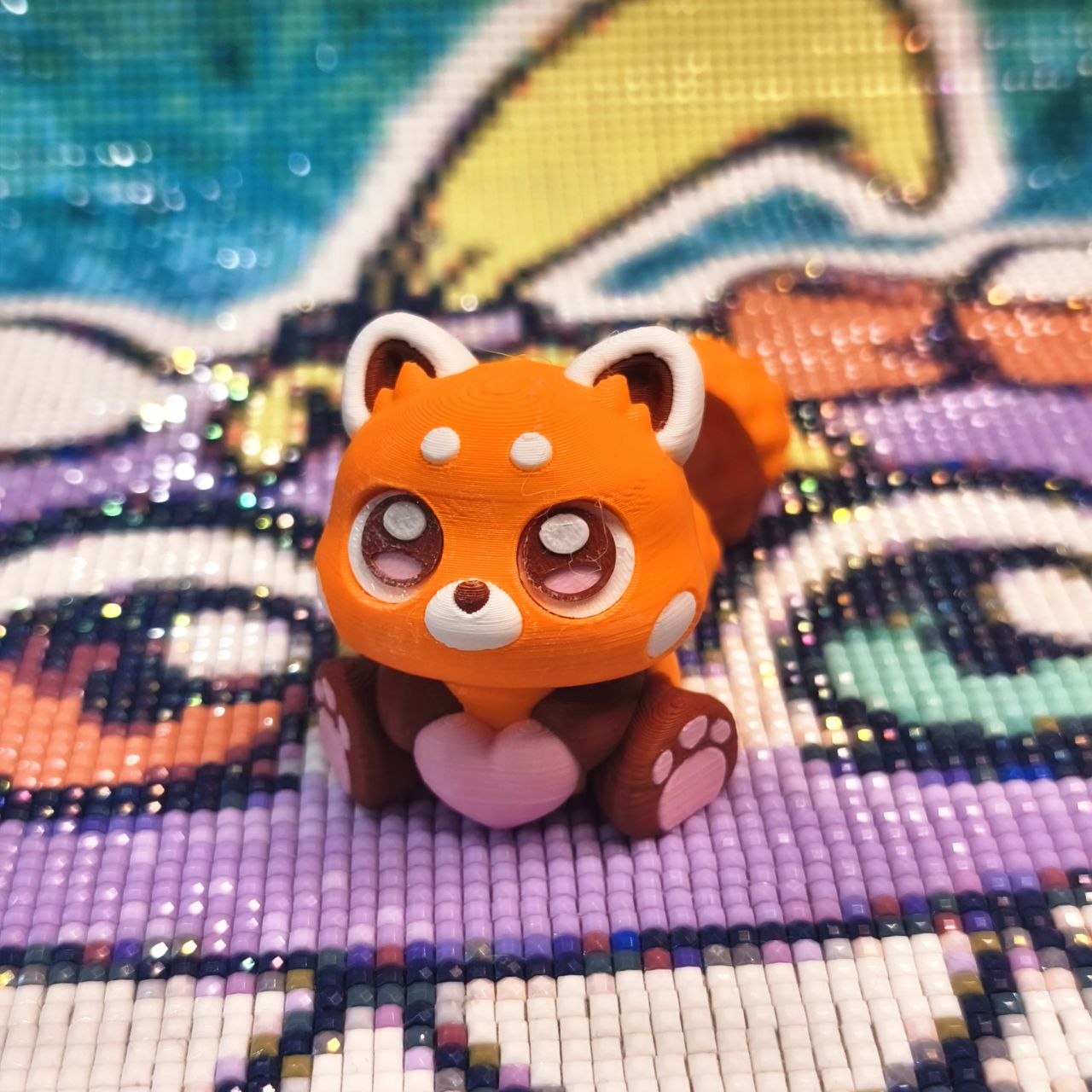 Mapache/Panda Rojo by PuffyPuff
