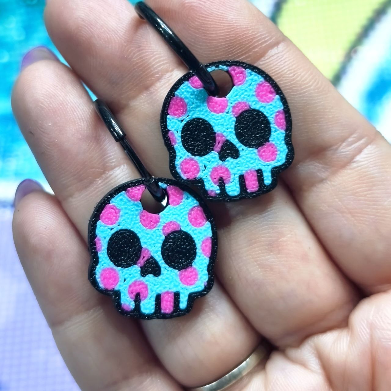Pendientes Topitoz - Skull