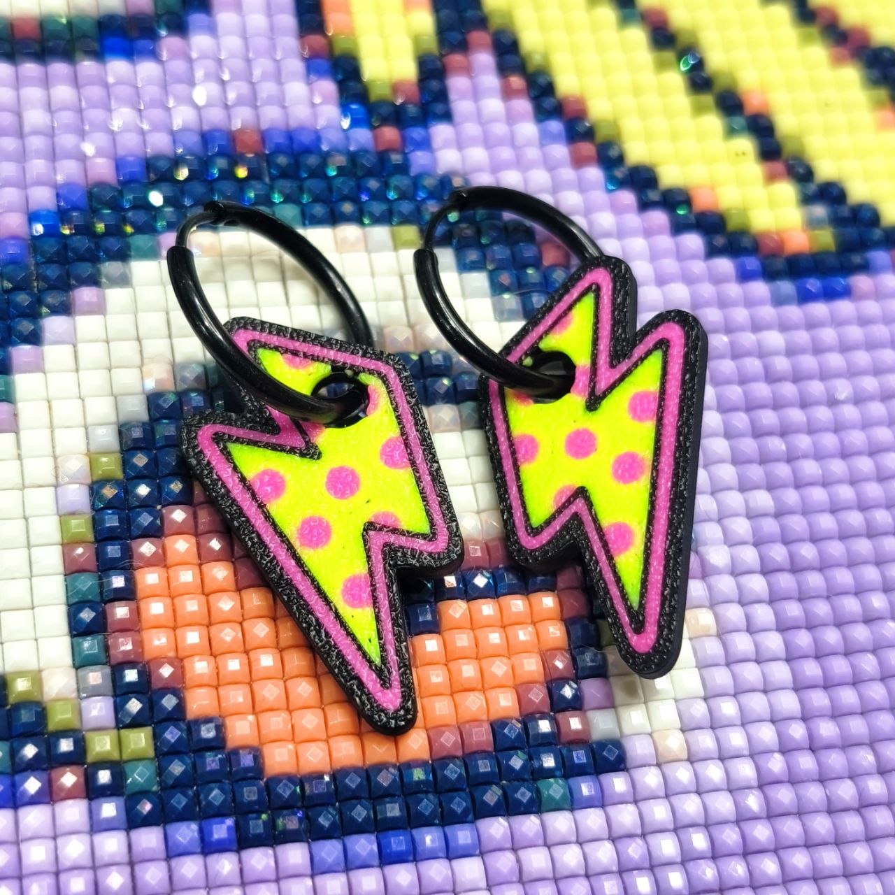 Pendientes Topitoz - Rayo