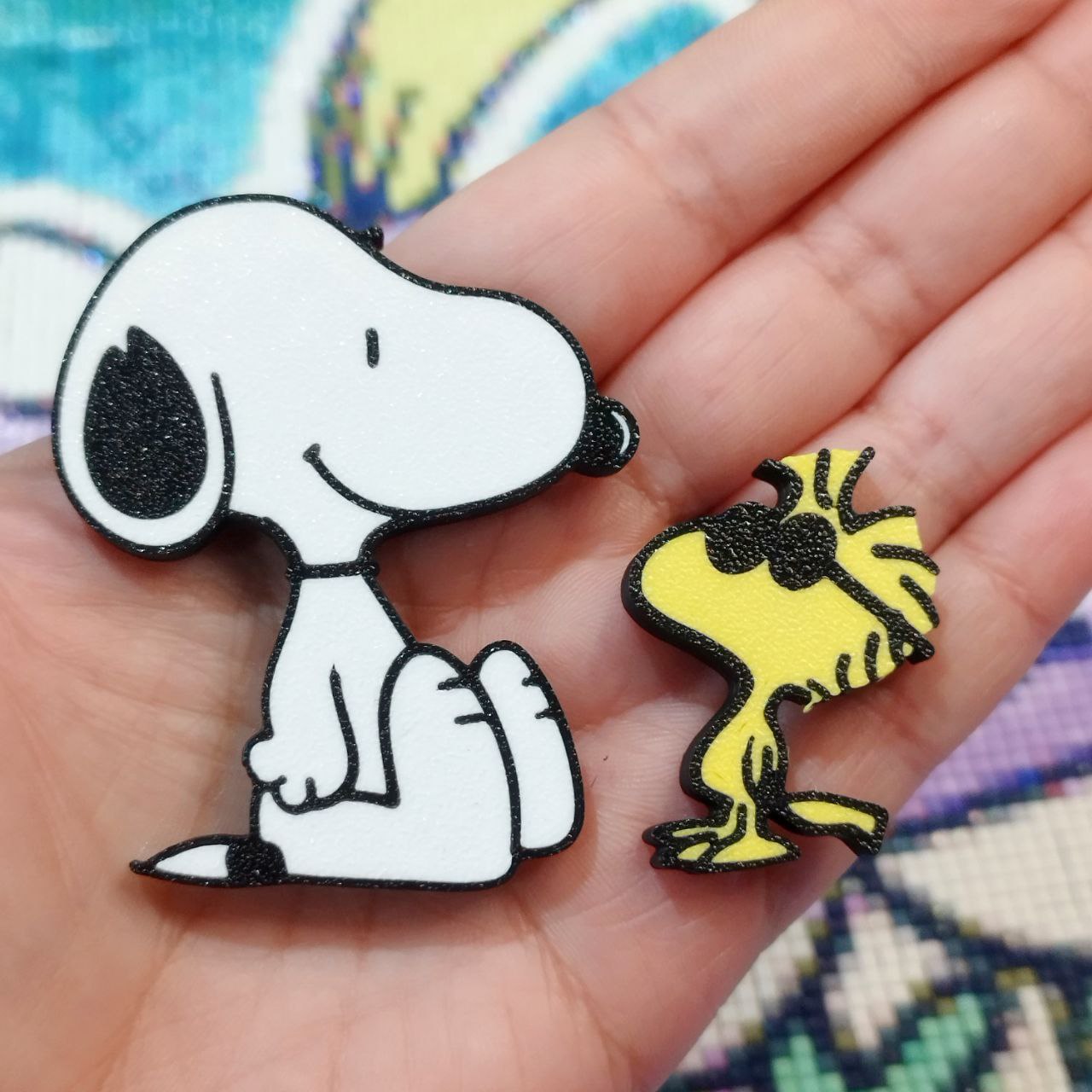 Couvre Snoopy et Emilio