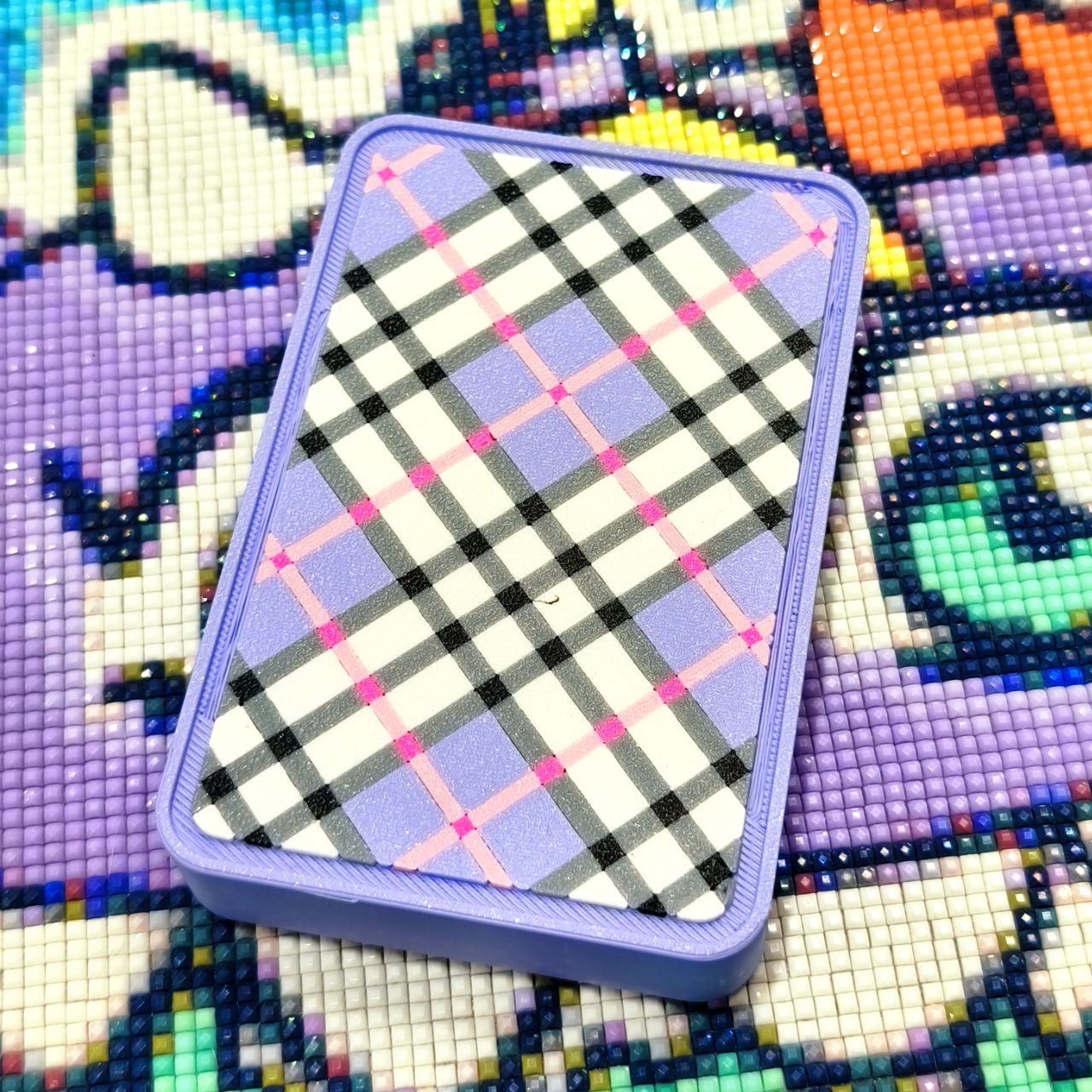 Bandeja Mediana New Origin - Tartán Lila