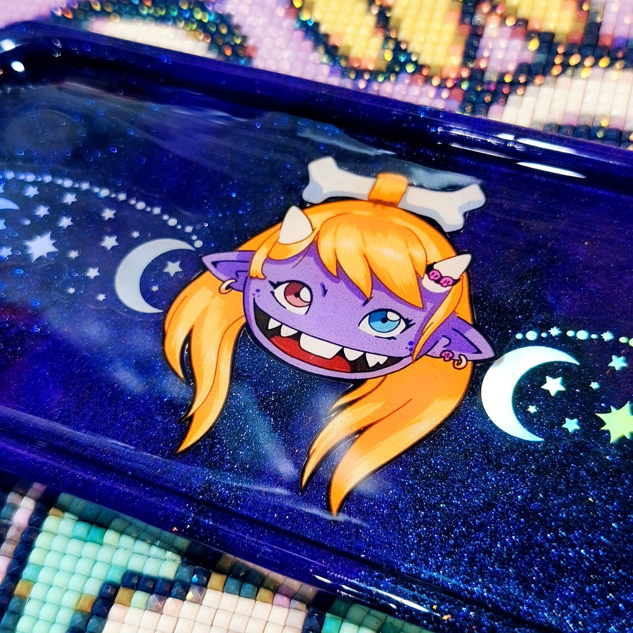 Glitty Halloween - Bandeja para accesorios