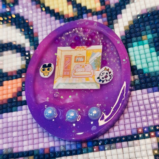 Cover Shaker Tamagotchi Lila