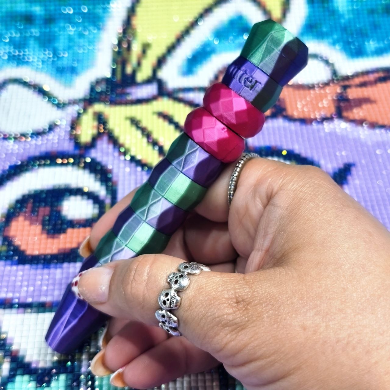 Stylo Chimos Duo Bleu/Rose