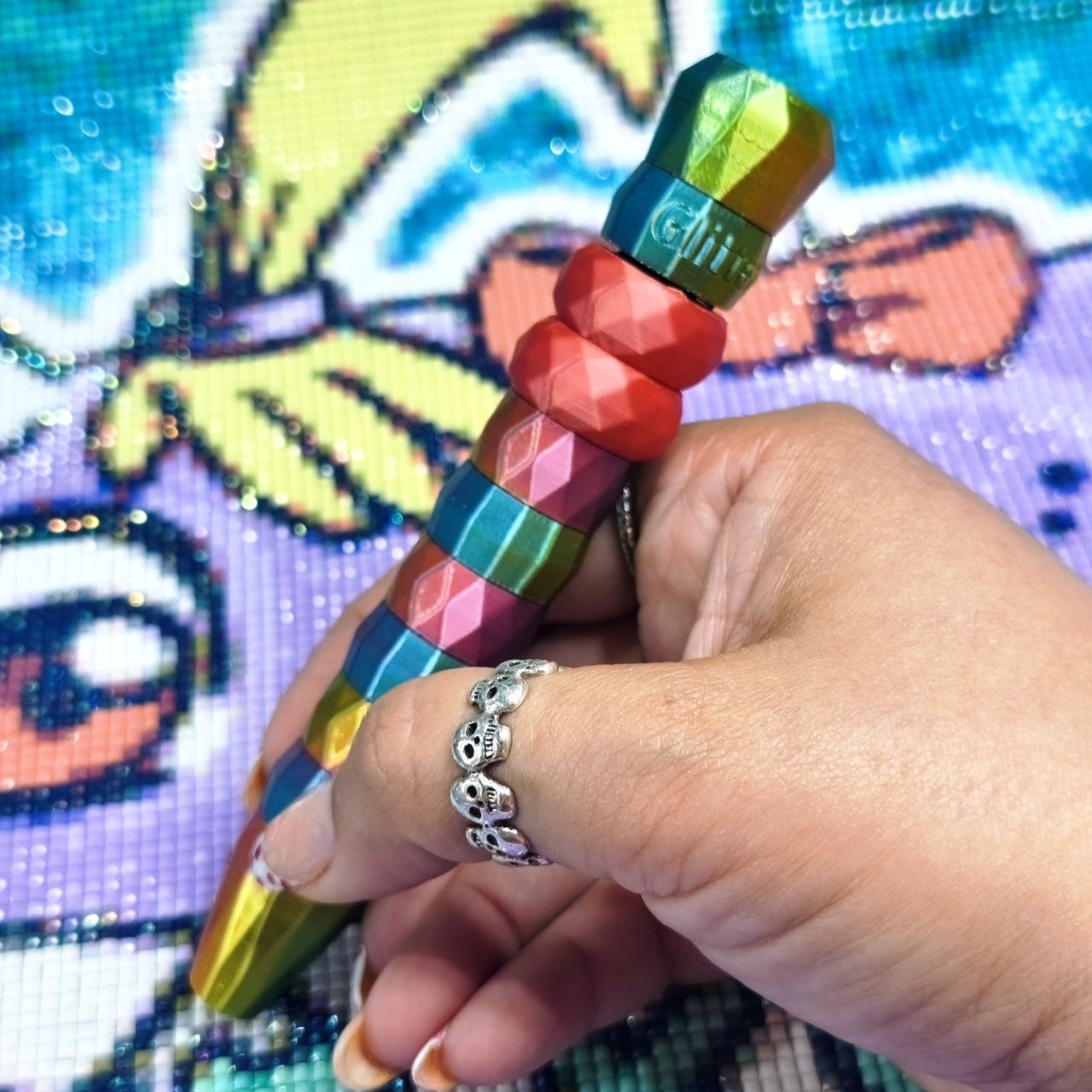 Stylo Chimos Duo Bleu/Rose