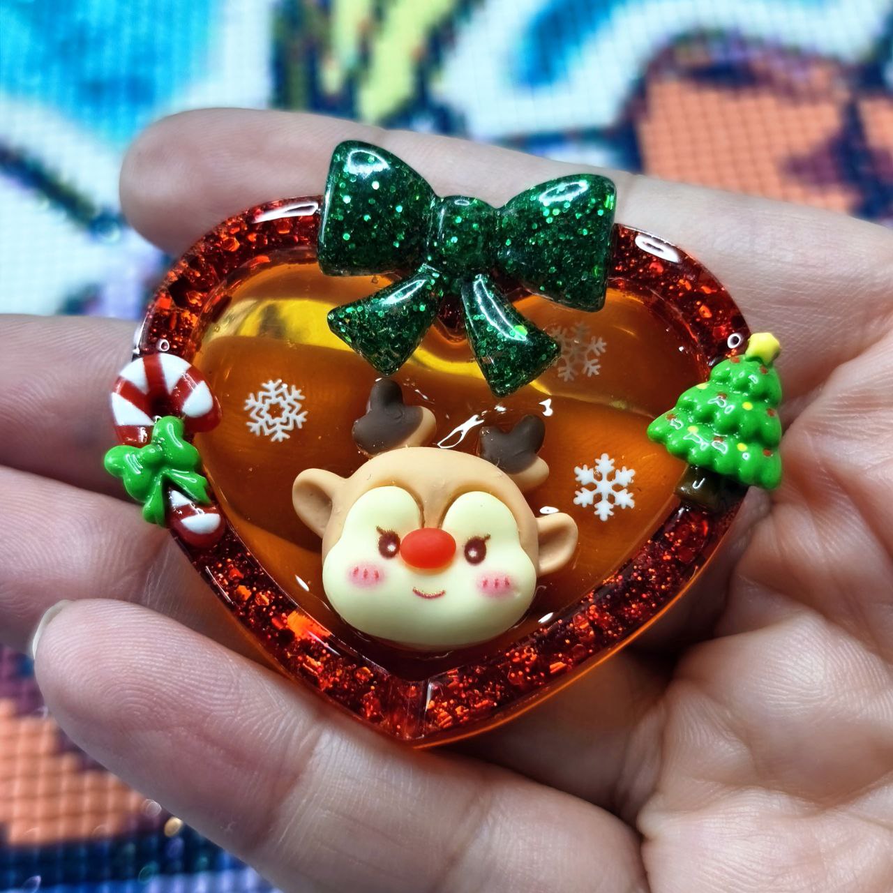 Cover Basurilla Navidad Reno