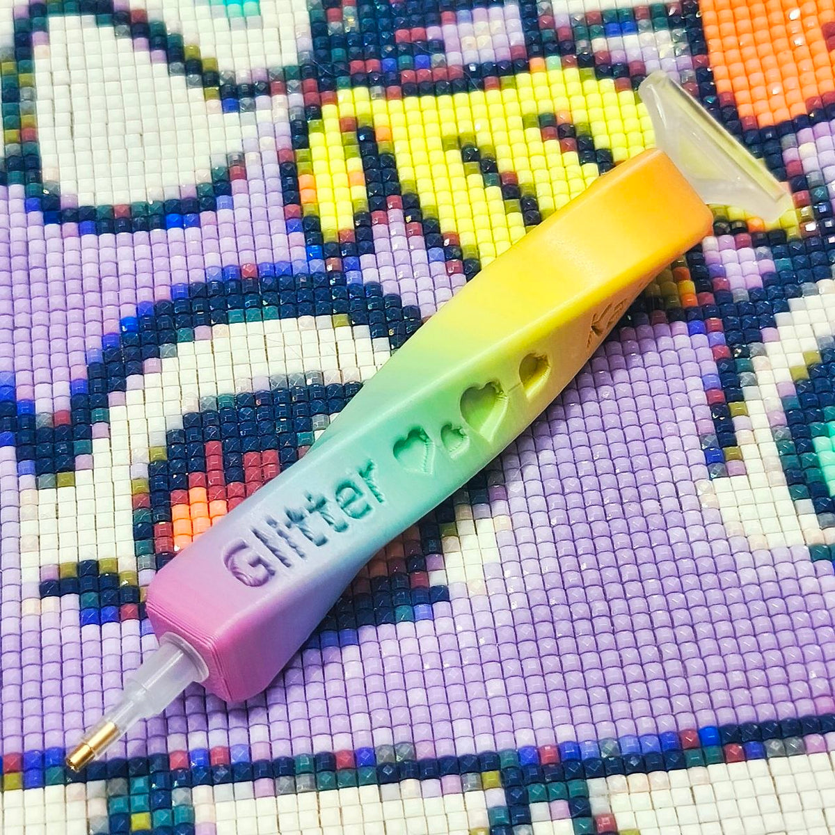 Twist Hearts Green Pen