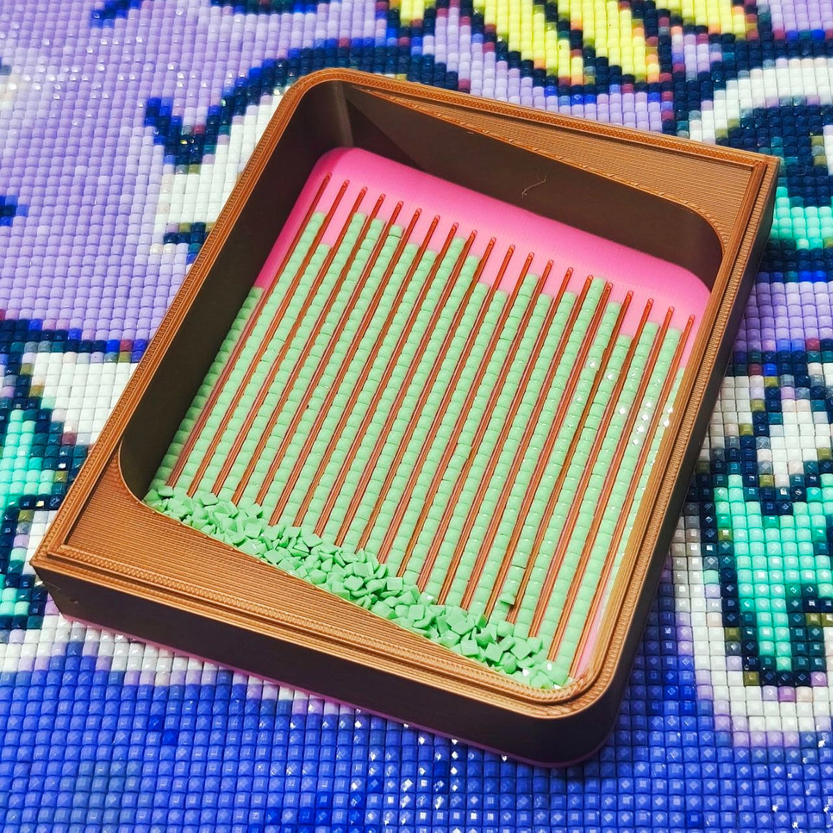 Basic Green Tray - Normal Diamond