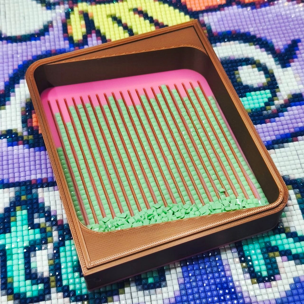 Basic Green Tray - Normal Diamond