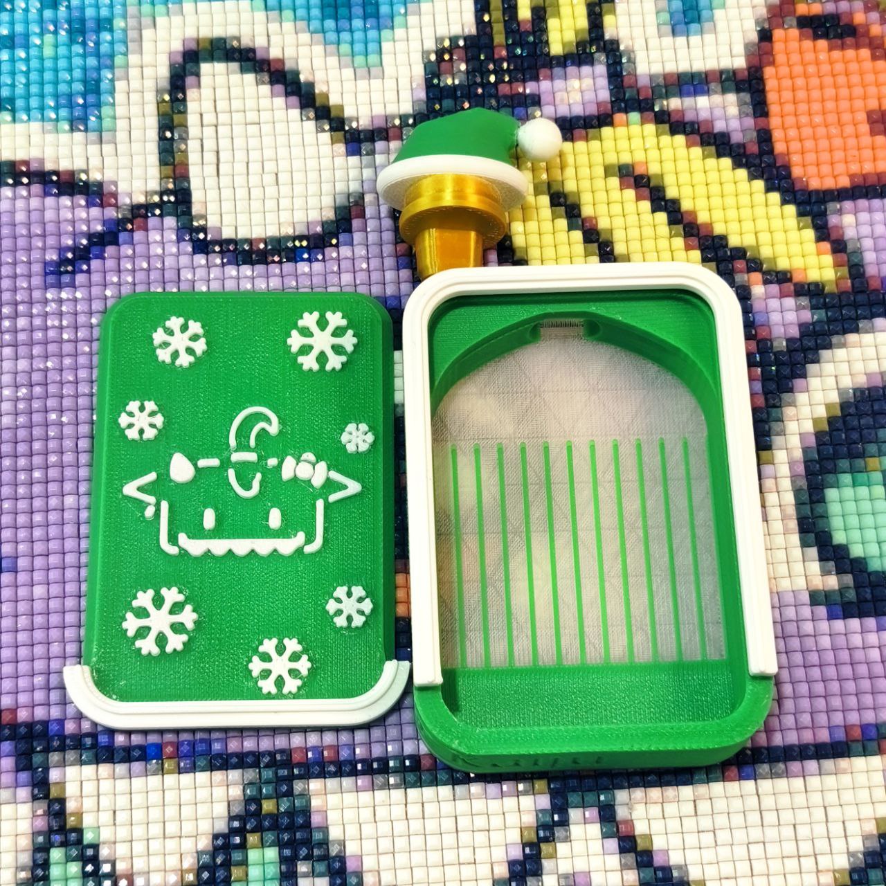 Mini Chest Navidad Verde