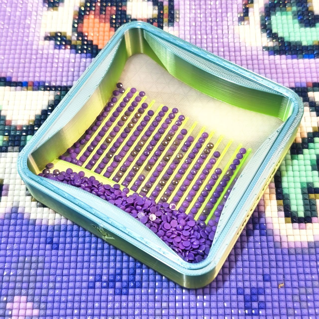 Plateau vert de base - Diamant normal