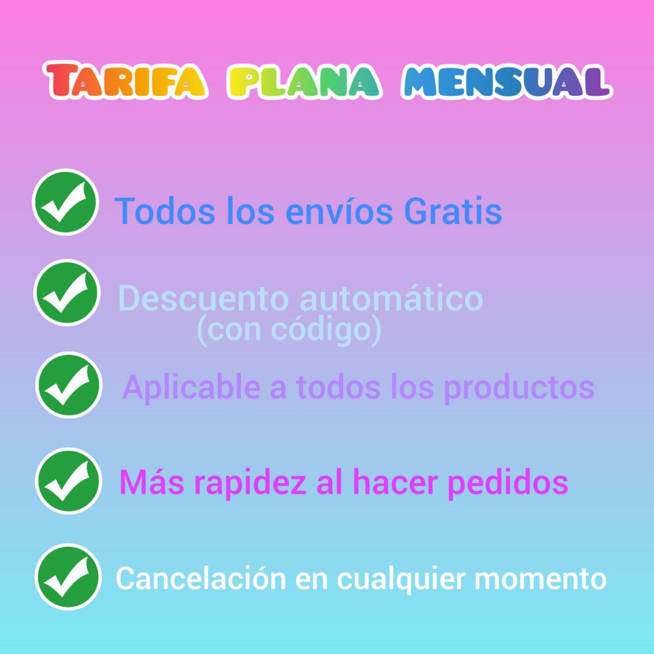 Tarifa Plana Envíos VIP