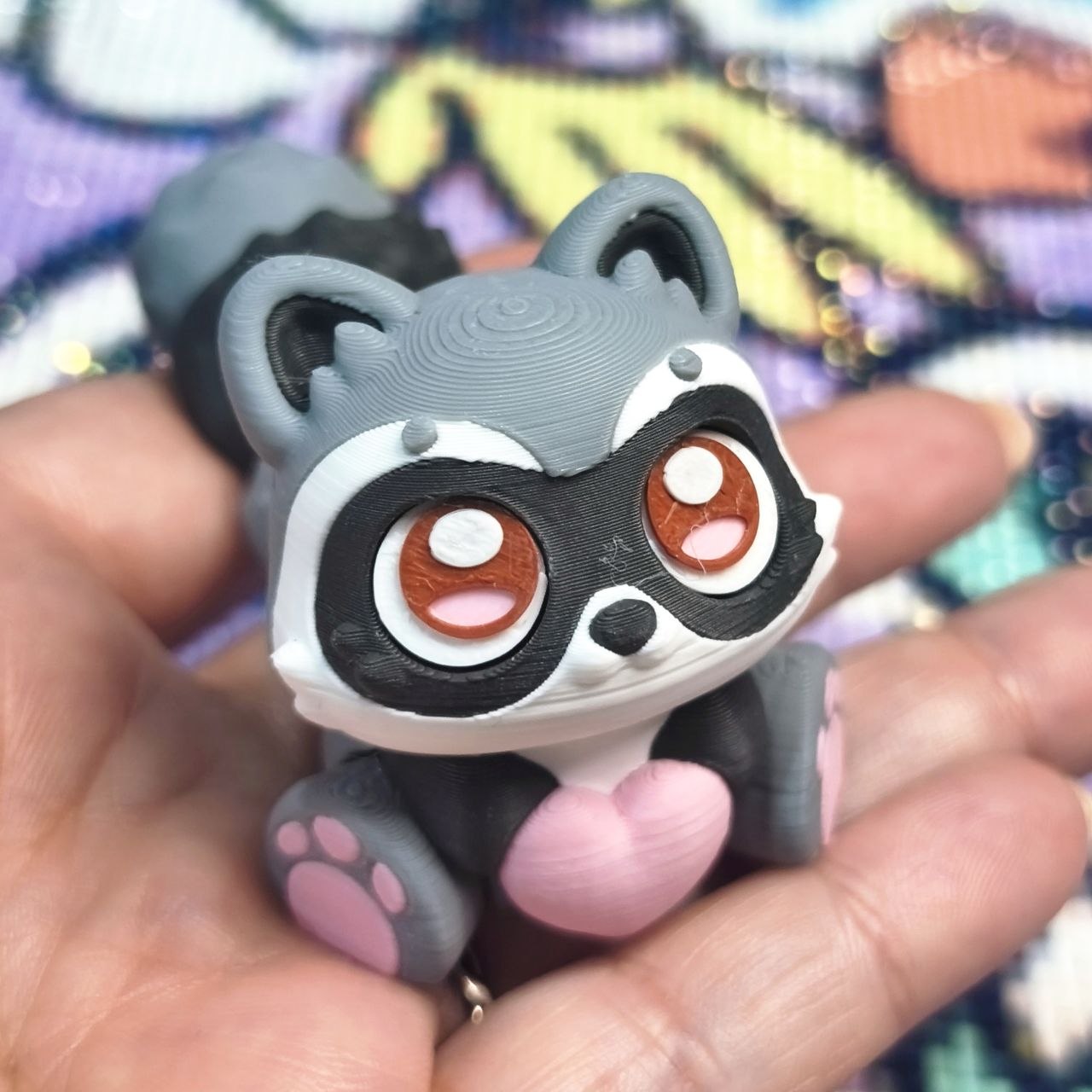 Mapache/Panda Rojo by PuffyPuff