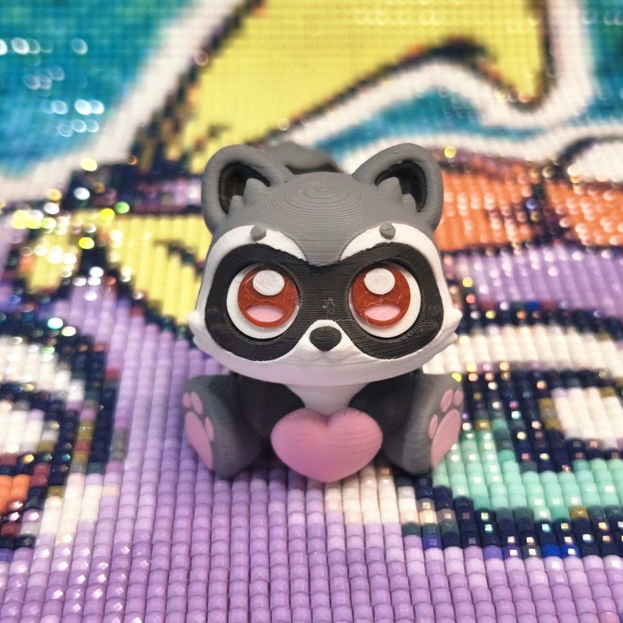 Mapache/Panda Rojo by PuffyPuff