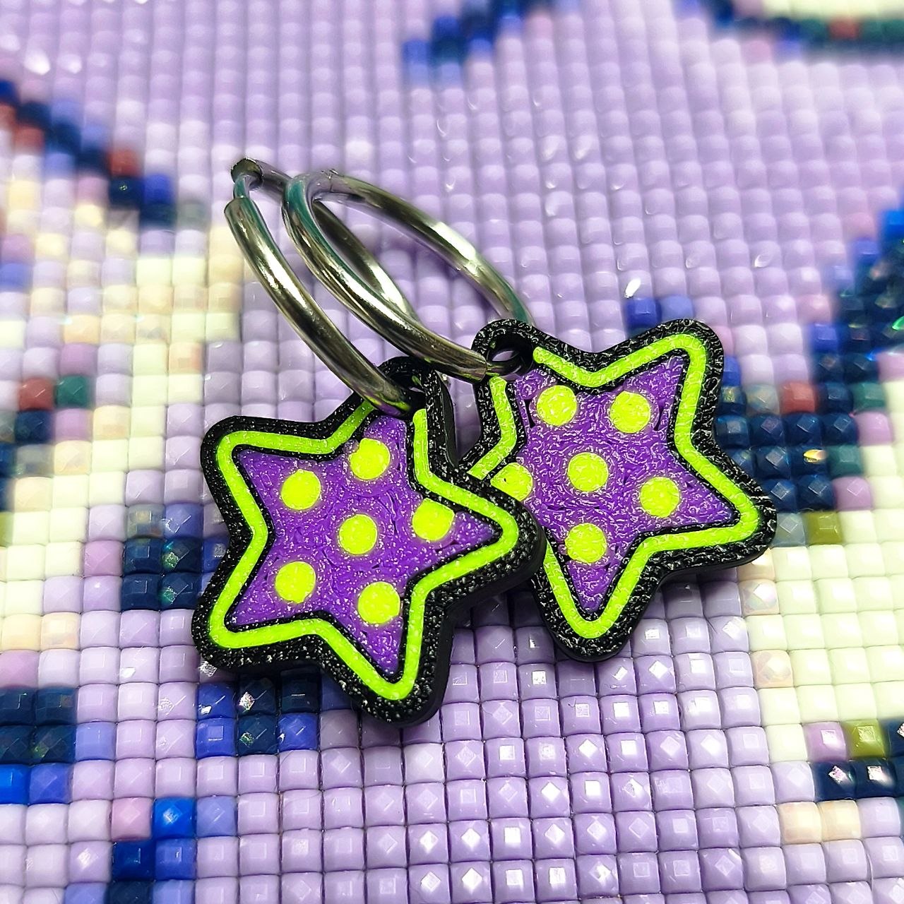 Boucles d'oreilles Topitoz - Étoiles
