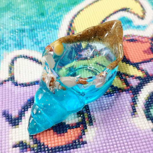 Figura de resina Concha Mar 1
