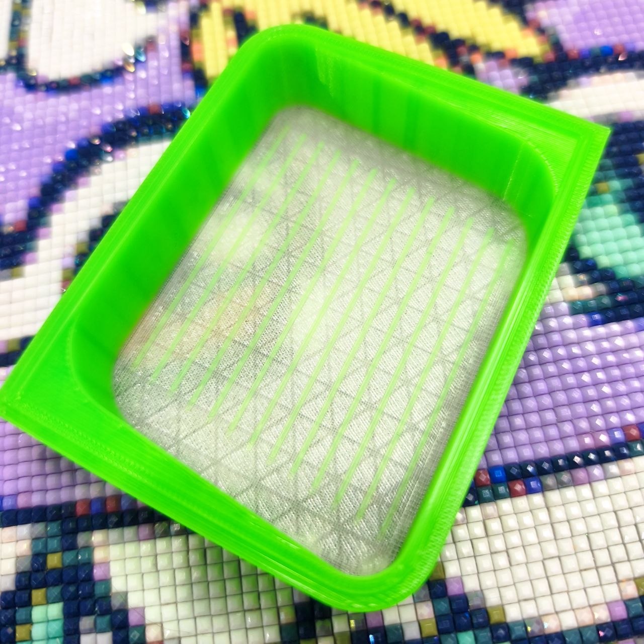Basic Green Tray - Normal Diamond