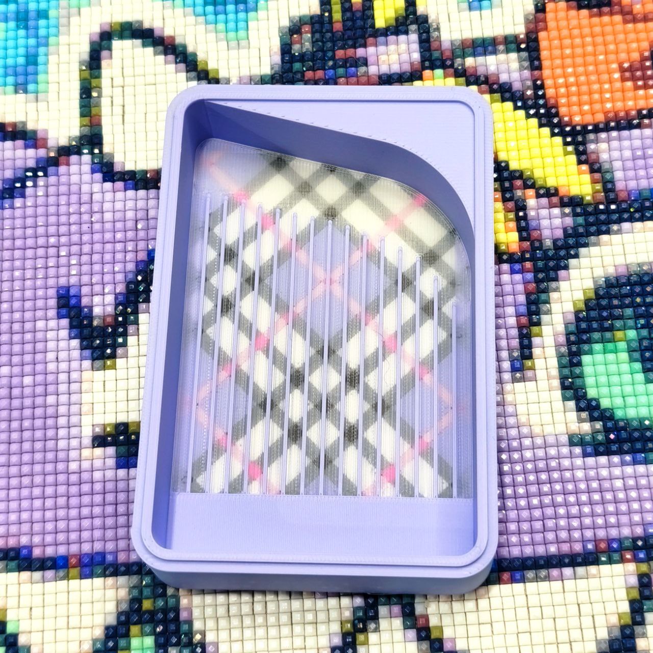 Bandeja Mediana New Origin - Tartán Lila