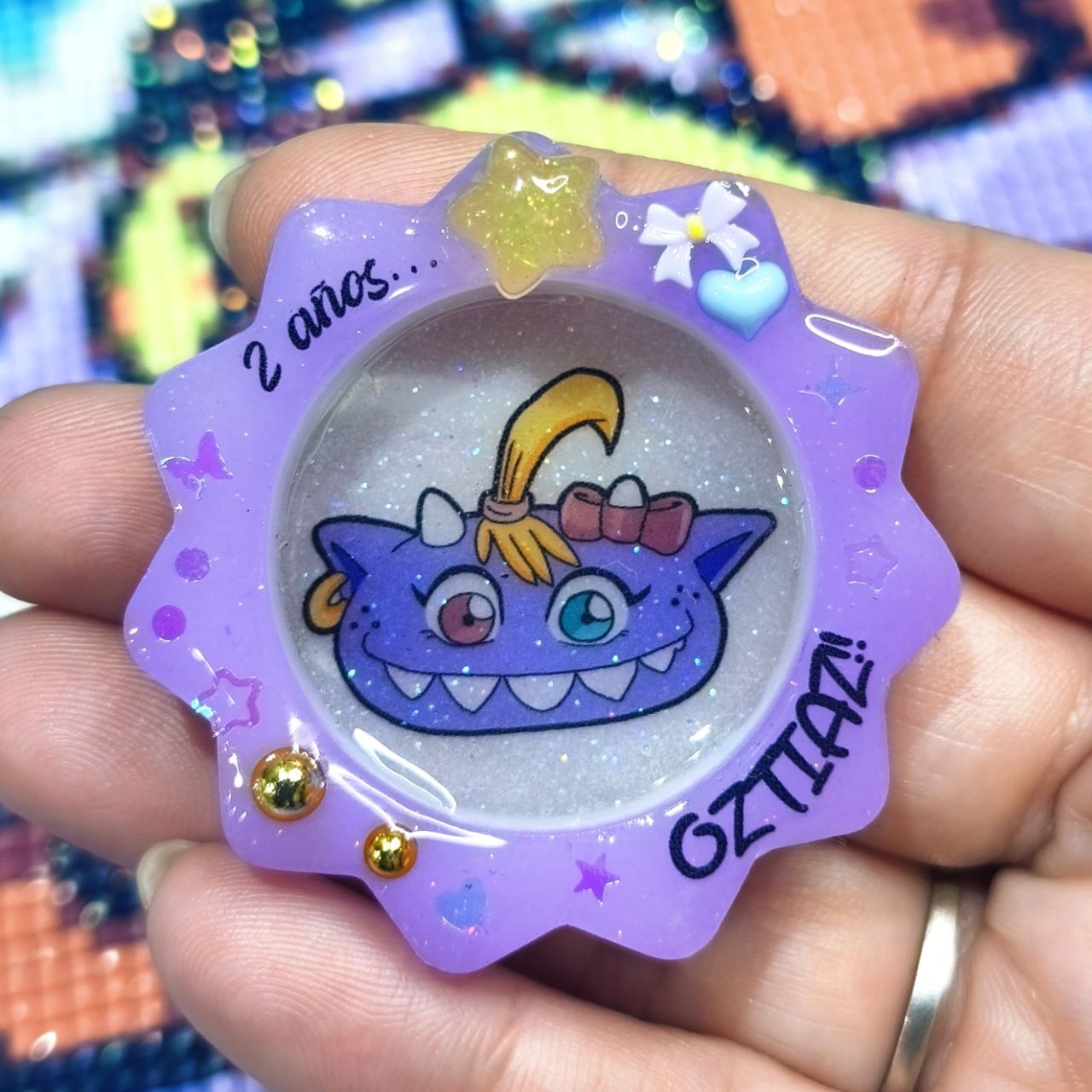 Cover Basurilla Segundo Aniversario - Lila