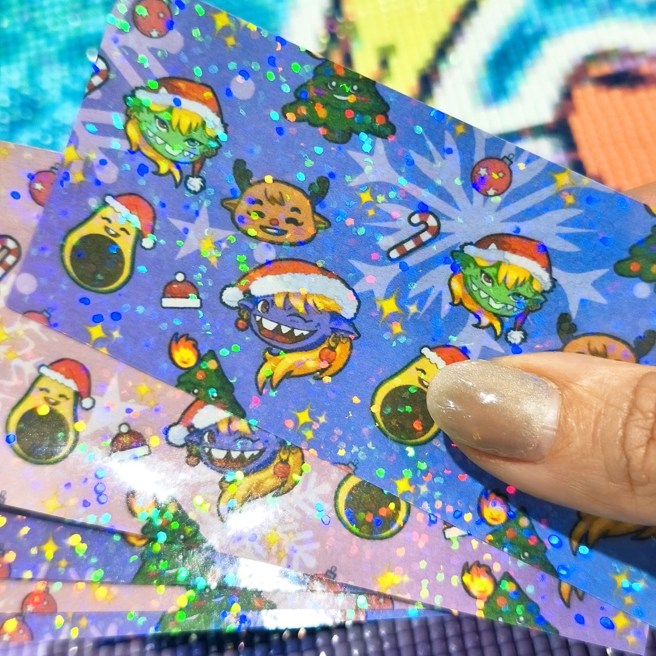 "Papelorios" 10x5cm - Navidad