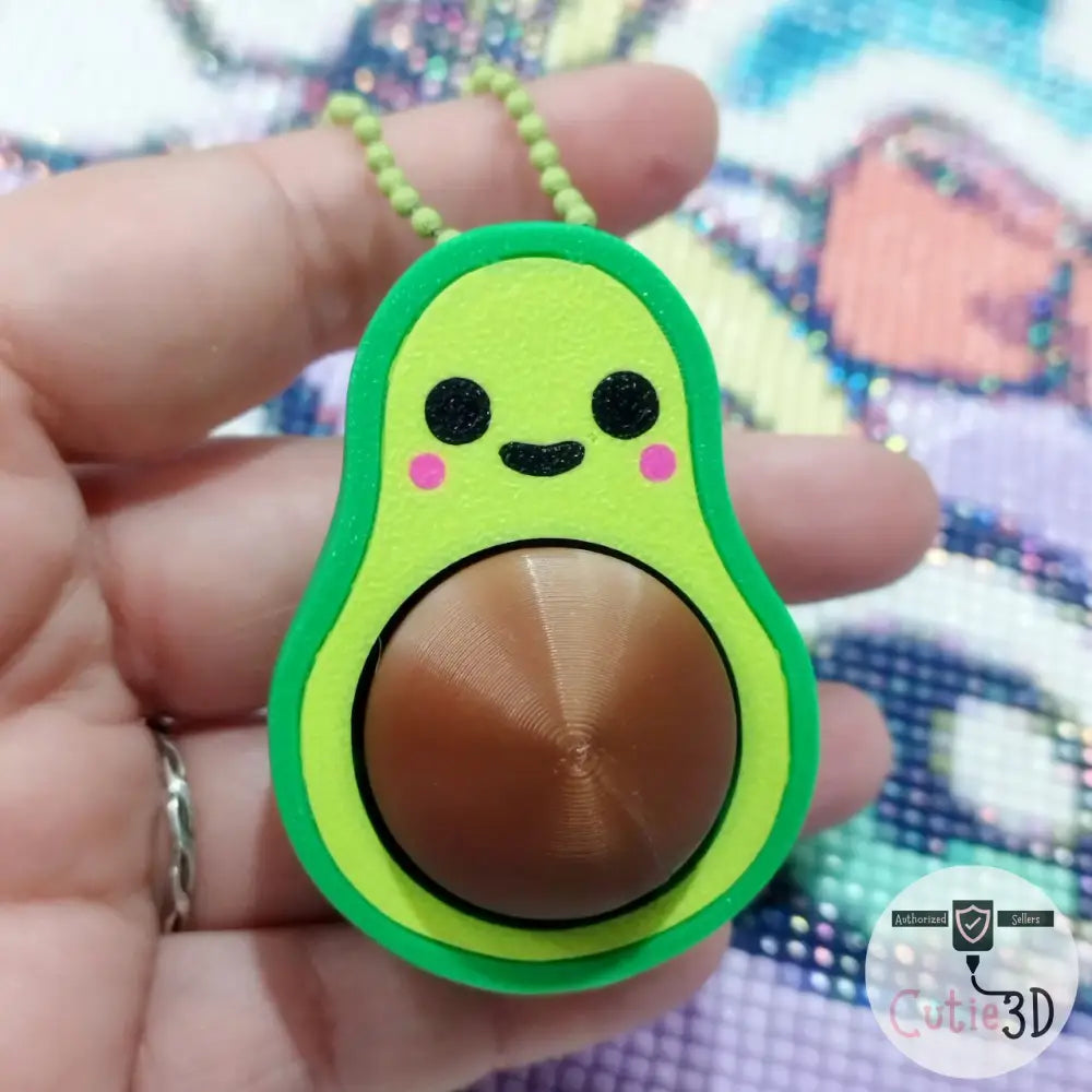 Llavero Clicker Aguacate llavero