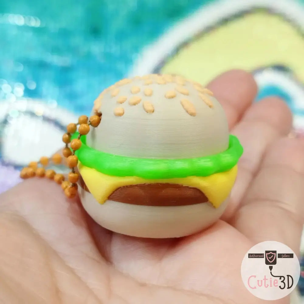 Llavero Clicker Hamburguesa llavero