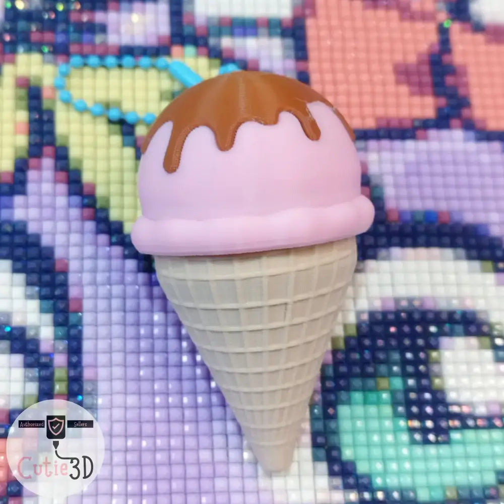 Llavero Clicker Helados llavero