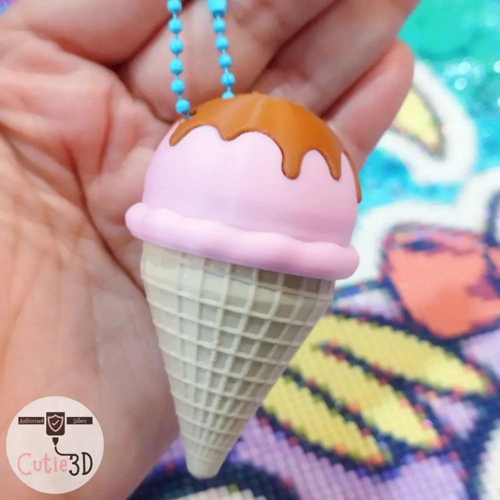 Llavero Clicker Helados llavero