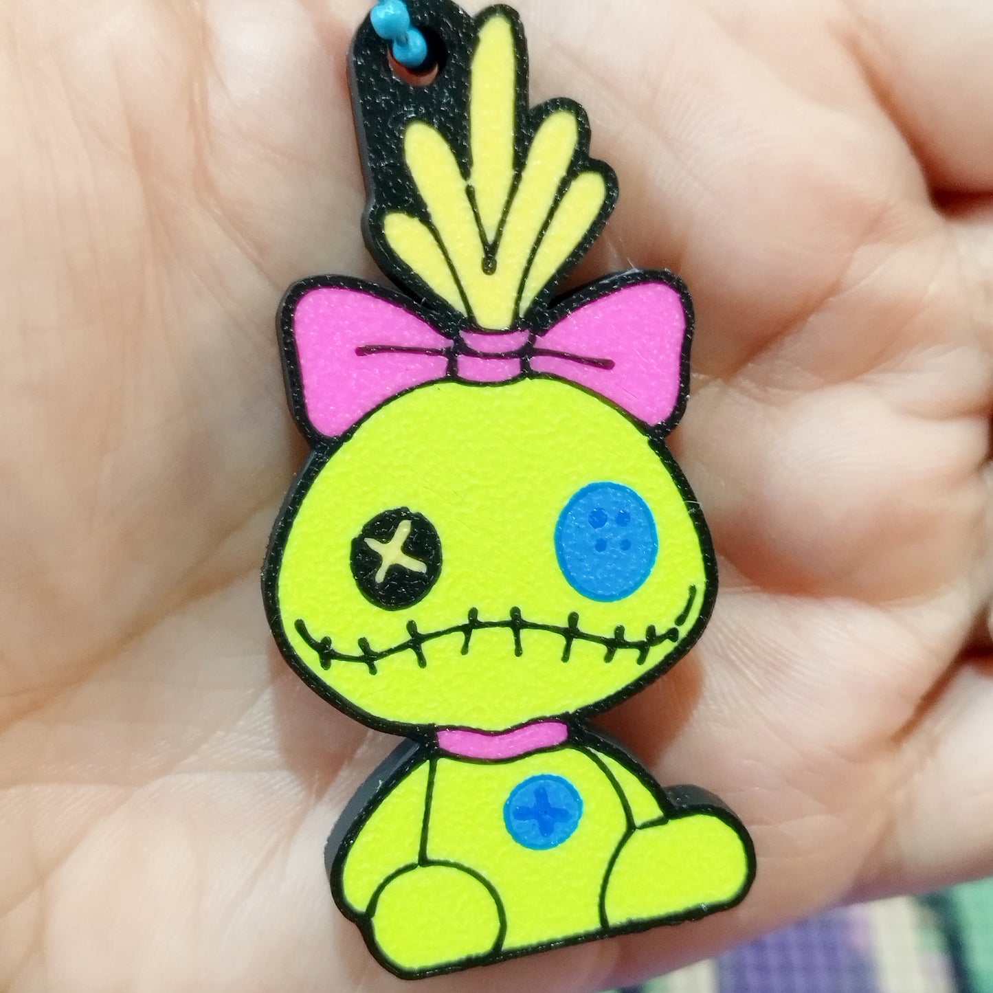 Stitch doll keychain