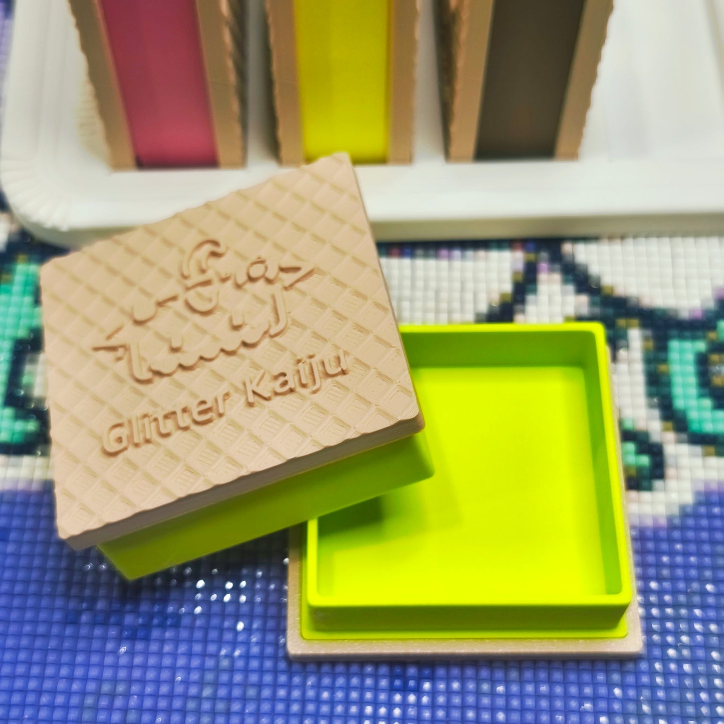Cajitas Accesorios - Heladia 4 sabores